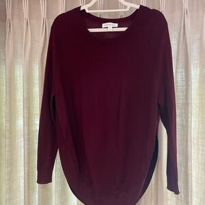 Amour Vert Burgundy Sweater